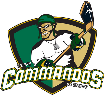 Dieppe Commandos 2008-Pres Primary Logo iron on transfers for clothing